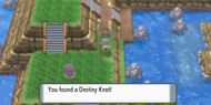 A trainer finding the Destiny Knot (Image via ILCA)